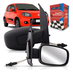 Par Retrovisor Uno 2010 2011 2012 2013 Vivace 2 Portas