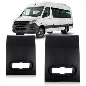 Par Friso Coluna Lateral Sprinter 2020 A 2025 Com Furo Preto