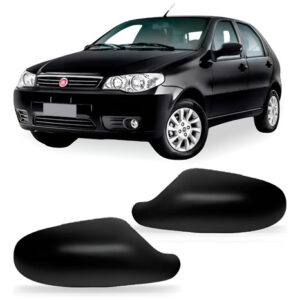 Par Capa Retrovisor Palio 2004 A 2011 Texturizado