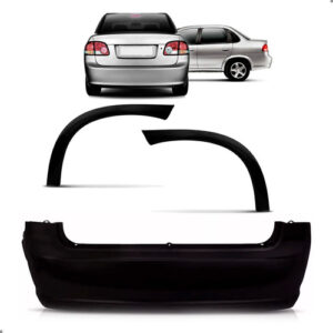 Kit Envolvente Para Classic 2010 A 2016 Sedan E Par Molduras