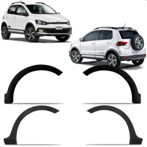 Kit Molduras Alargador Diant. E Tras. Crossfox 2015 A 2018