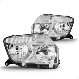 Par Farol Cromado Duster 2010 2011 2012 2013 2015