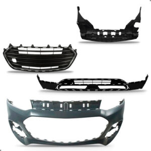 Kit Parachoque Para Tracker 2017 2018 2019 2020 Dianteiro Preto