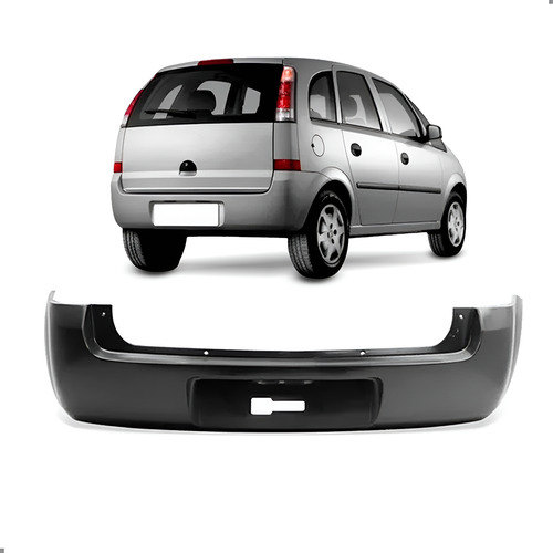 Parachoque Traseiro Para Meriva 2003 2004 2025 1a Linha