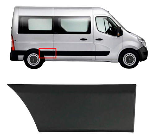 Friso Lateral Master 2013 A 2022 Curto Lado Direito