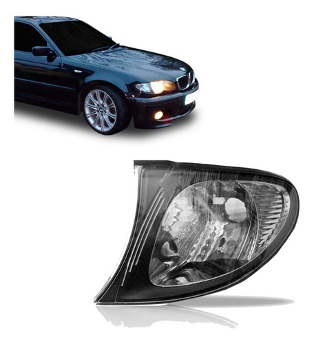 Pisca Lanterna Bmw 320 325 330 2001 A 2005 Esquerdo Preto