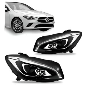 Par Farol Mercedes Bens Cla 2015 A 2018 C/led S/reator 8p Ambos Lados