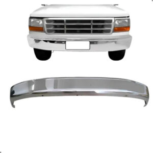 Parachoque Dianteiro Para F1000 1997 1998 Cromado Sem Furo Para Pintar