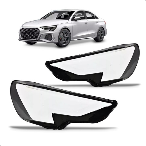 Par Lente Farol Para Audi A3 2021 2022 2023