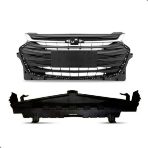 Kit Grade Friso Cromado Para Onix 1.0 2020 2021 2022 A 2026 Preto