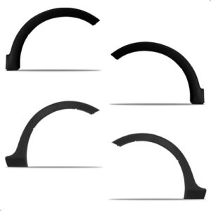 Kit Molduras Alargador Diant. E Tras. Crossfox 2015 A 2018