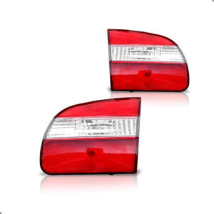 Par Lanterna Corolla 1999 A 2002 Traseira Tampa Ambos Lados Vermelho