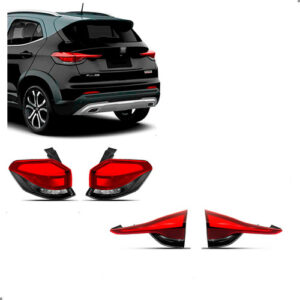 Kit Jogo Sinaleira Fiat Pulse Em Led Canto E Mala Completo Ambos Lados Vermelho