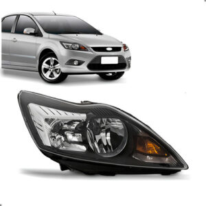 Farol Black Para Focus 2009 A 2013 Direito/passageiro
