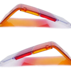 Par Lente Sinaleira Traseira Spazio 1983 1984 1985 1986 (cur Tricolor