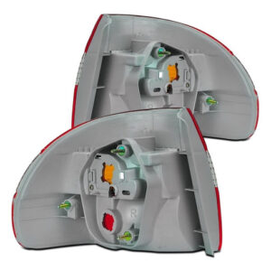 Kit Lanterna Corolla 4 Peças 1998 1999 2000 2001 2002 Novo Vermelho