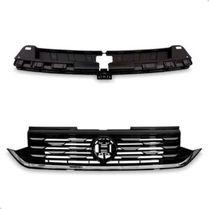 Grade T-cross 2019 A 2022 Completa C/ Friso S/ Embl 1a Linha Preto