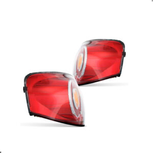 Par Lanterna Traseira Space Fox 2006 A 2010 Ambos Lados Vermelho