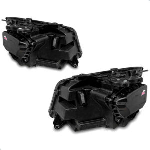 Par Farol Elétrico Vw Amarok 2017 A 2023 Led Com Motor Direito