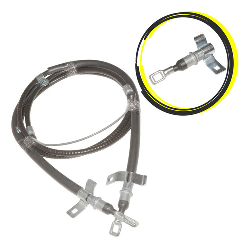 1224 Cabo De Freio De Mao 2950mm Gol Gti 1994 Parati 2.0