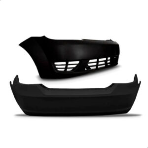 Kit Envolvente Dianteiro E Traseiro Fiesta Sedan 2003 A 2007 Preto