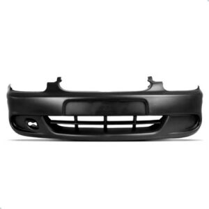 Kit Parachoque Dianteiro E Traseiro Corsa Sedan 2000 A 2009 Preto