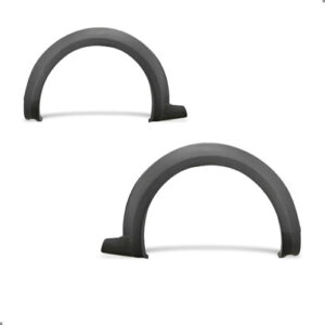 Kit 4 Molduras Vão Roda Strada 2014 A 2019 Polainas Traseira Preto