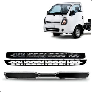 Kit Grades Para Kia Bongo 2012 A 2025 Superior E Inferior Preto