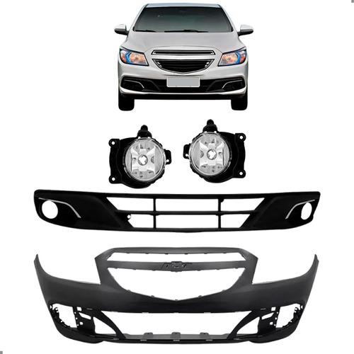 Kit Parachoque Dianteiro Onix Prisma Ltz 2013 2014 2015 2016 Kit