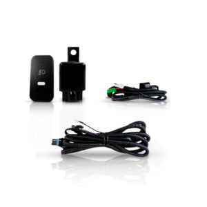 Kit Farol Milha Auxiliar Para Honda Civic 2001 2002 03 Botão