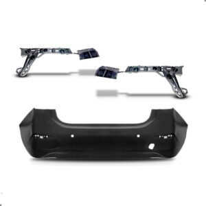 Kit Parachoque Traseiro E Guias Para Cruze Sedan 2017 A 2019