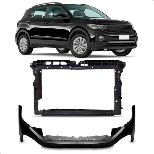 Kit Envolvente C/ Painel Mini Frente T-cross 19 A 24 S/ Furo