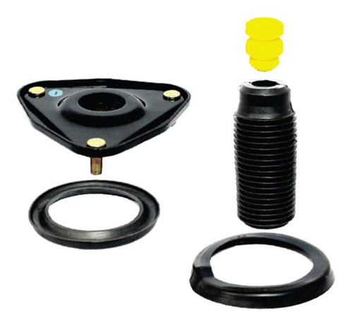 Kit Amortecedor Dianteiro Com Rolamento Cielo 2010 Ate 2012