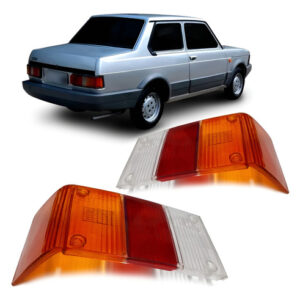 Par Lente Sinaleira Traseira Spazio 1983 1984 1985 1986 (cur Tricolor