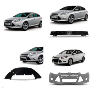 Kit Focus 2014 2015: 1 Painel + 1 Alma + 1 Defletor + 1 Parachoque Dianteiro