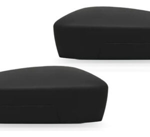 Par Capa Retrovisor Gol E Saveiro G5 2009 A 2012 Texturizado Preto