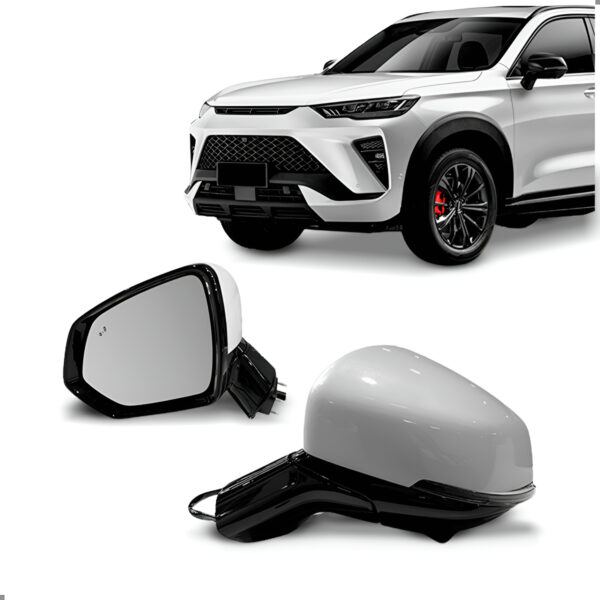 Retrovisor Para Haval H6 Gt 2023 A 2025 Eletrico Retratil Lado Esquerdo