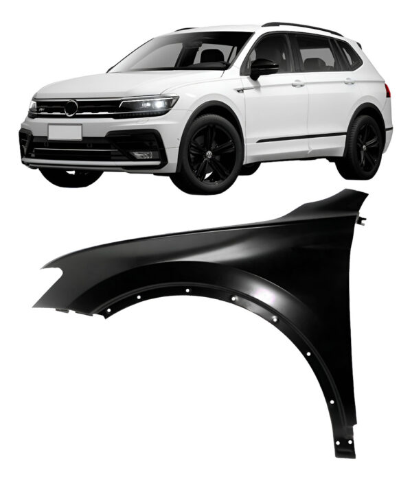 Paralama Para Volkswagen Tiguan 2018 2019 A 2021 Lado Esquerdo