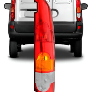 Lanterna Traseira Kangoo Furgao 2003 A 2012 Bicolor Ré Verm Lado Direito