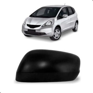 Capa Retrovisor Para Fit 2009 A 2014 Sem Furo Pisca Lado Esquerdo