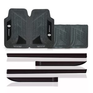 Borrachão Lateral Oroch 2015/2018 + Jogo Tapete Preto