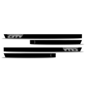 Friso Lateral Para Honda City 4p + Jogo Tapete