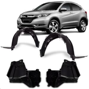 Kit Defletor C/ Par De Asa Urubu Dianteiro Hrv 2015 A 2021