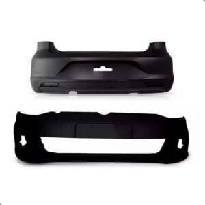 Kit Parachoque Fox 2015 2016 2017 Dianteiro E Traseiro Preto