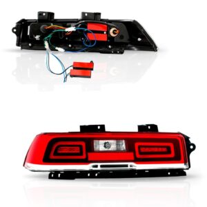 Par Lanterna Traseira Camaro 2015 2016 Vermelho