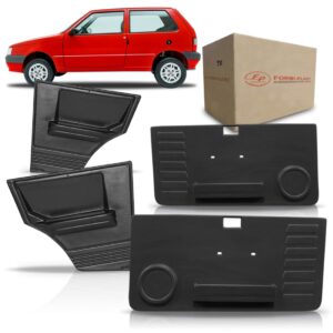 Kit 04 Forros Porta Uno 1985 A 2009 Diant + Tras- 02 Portas