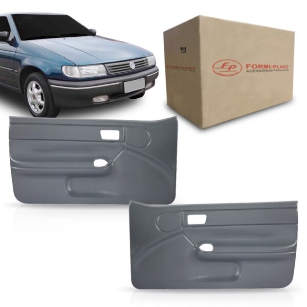 Kit Jogo Forro Porta Para Escort Zetec 02 Portas 1993 A 1996