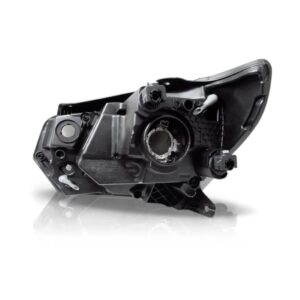 Par Farol Saveiro G7 17 18 Foco Simples Masc Negra