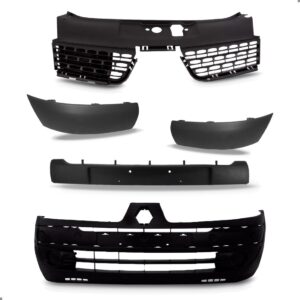 KIT FRENTE PARA CLIO 2003 A 2005 PARACHOQUE E GRADES