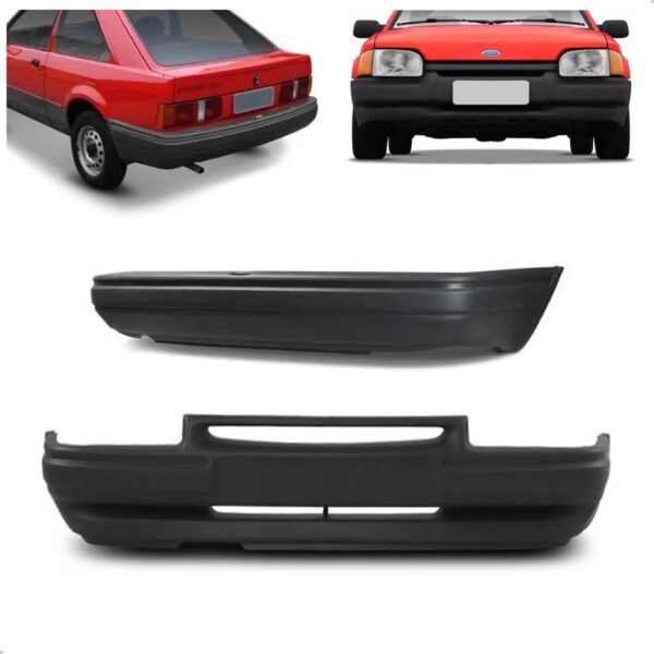 Kit Envolvente Escort Hobby 1987 88 89 90 91 92 A 1995 Preto Preto